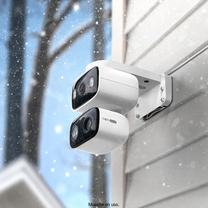 Cámara de Seguridad Wi-Fi TP-Link Tapo C246D, 2K, 3 MP, Doble lente, Pan / Tilt, Visión nocturna, Exterior Cámara de Seguridad Wi-Fi TP-Link Tapo C246D, 2K, 3 MP, Doble lente, Pan / Tilt, Visión nocturna, Exterior