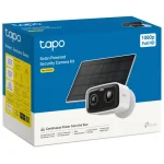 Kit de Cámara de Seguridad Wi-Fi con Energía Solar TP-Link Tapo C400, 1080p, 2 MP, Visión nocturna, Exterior
