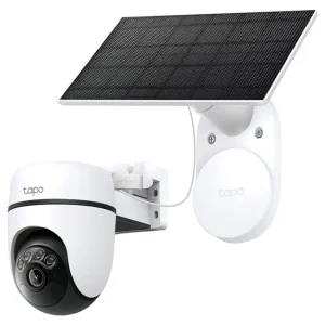 Cámara de Seguridad Wi-Fi con Panel Solar TP-Link Tapo C610 KIT, 2K, 3 MP, Pan / Tilt, Visión nocturna, Exterior