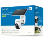 Cámara de Seguridad Wi-Fi con Panel Solar TP-Link Tapo C610 KIT, 2K, 3 MP, Pan / Tilt, Visión nocturna, Exterior