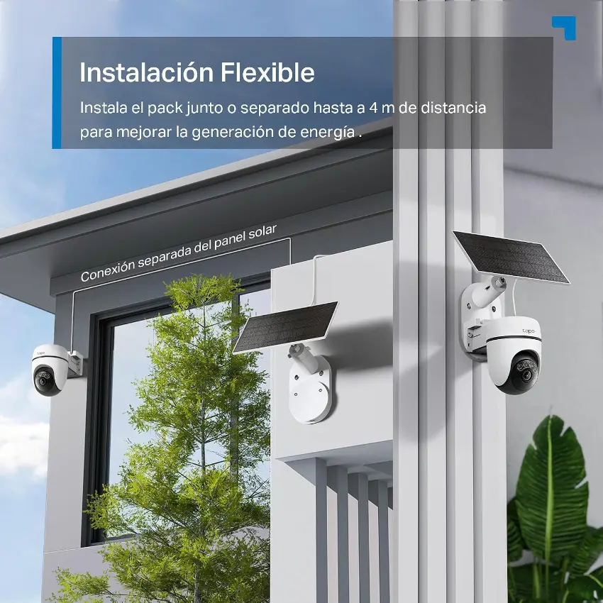 Cámara de Seguridad Wi-Fi con Panel Solar TP-Link Tapo C610 KIT, 2K, 3 MP, Pan / Tilt, Visión nocturna, Exterior Cámara de Seguridad Wi-Fi con Panel Solar TP-Link Tapo C610 KIT, 2K, 3 MP, Pan / Tilt, Visión nocturna, Exterior