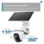 Cámara de Seguridad Wi-Fi con Panel Solar TP-Link Tapo C610 KIT, 2K, 3 MP, Pan / Tilt, Visión nocturna, Exterior