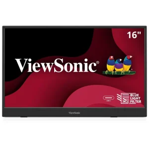 Monitor Portátil ViewSonic VA1653, 15.6″, 60Hz, IPS, 1920×1080, 7ms, Mini HDMI, USB-C