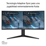 Monitor Gamer ASUS TUF Gaming VG34VQL3A, 34", VA, 180Hz, Curvo, 1500R, 3440x1440, 1ms, DisplayPort, HDMI, FreeSync Premium Pro