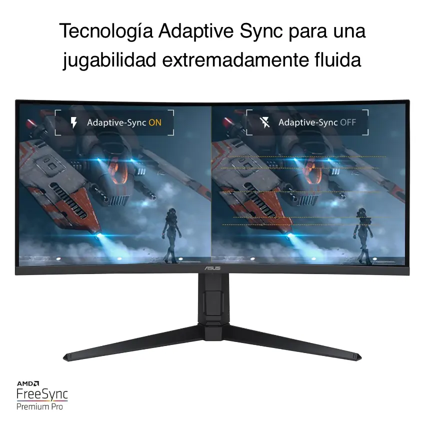 Monitor Gamer ASUS TUF Gaming VG34VQL3A, 34", VA, 180Hz, Curvo, 1500R, 3440x1440, 1ms, DisplayPort, HDMI, FreeSync Premium Pro Monitor Gamer ASUS TUF Gaming VG34VQL3A, 34", VA, 180Hz, Curvo, 1500R, 3440x1440, 1ms, DisplayPort, HDMI, FreeSync Premium Pro