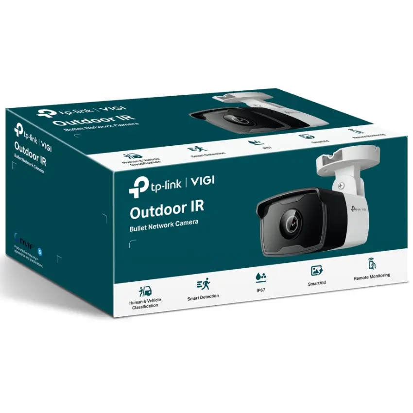 Cámara de Red tipo Bullet TP-Link VIGI C330I, 3 MP, Lente de 2.8 mm, PoE/12 V CC, Visión nocturna, Exterior Cámara de Red tipo Bullet TP-Link VIGI C330I, 3 MP, Lente de 2.8 mm, PoE/12 V CC, Visión nocturna, Exterior