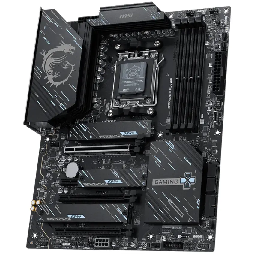 Motherboard MSI X870E GAMING PLUS WIFI, Socket AM5 Motherboard MSI X870E GAMING PLUS WIFI, Socket AM5