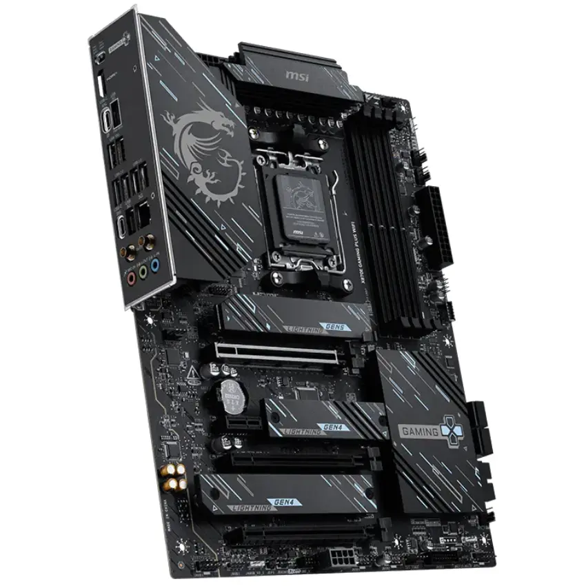 Motherboard MSI X870E GAMING PLUS WIFI, Socket AM5 Motherboard MSI X870E GAMING PLUS WIFI, Socket AM5