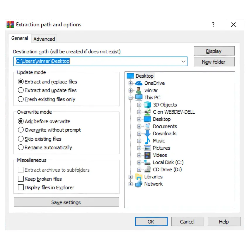 WinRAR para Windows WinRAR para Windows