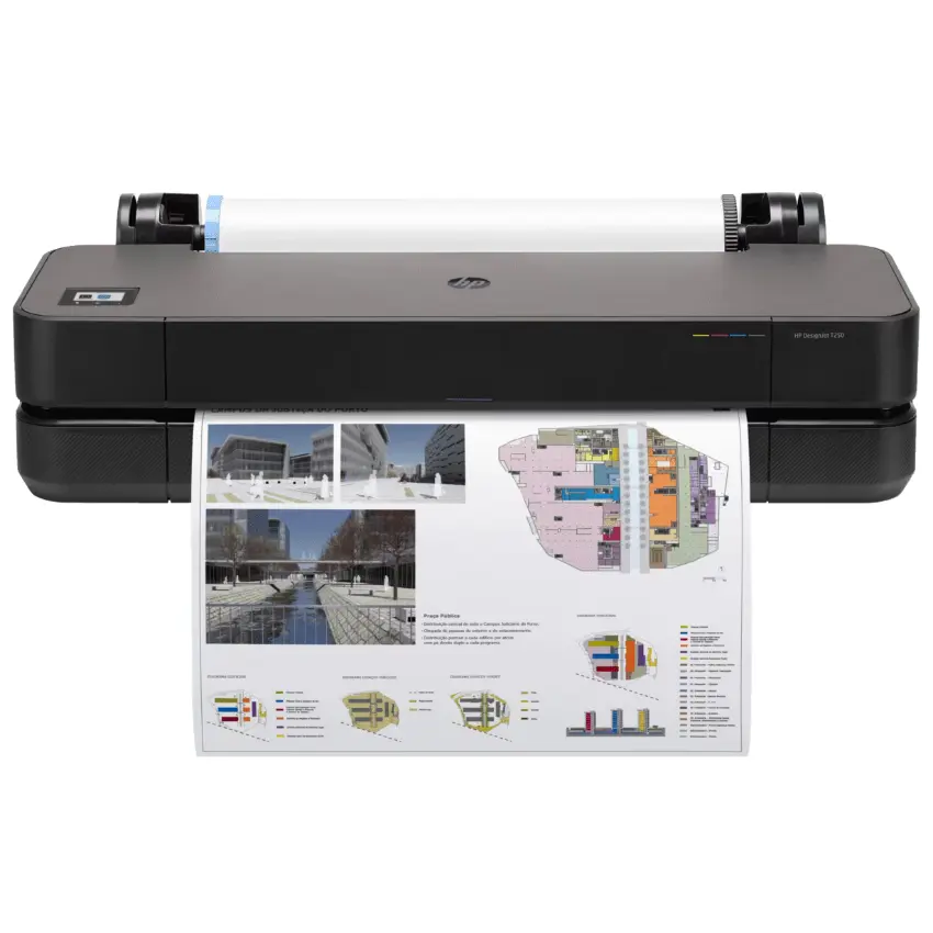 Impresora de Escritorio HP DesignJet T250 de 24" + Alimentador Automático de Hojas