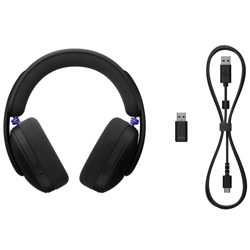 Auriculares Inalámbricos Logitech G G325, Gamer, LIGHTSPEED, Bluetooth, Negro Auriculares Inalámbricos Logitech G G325, Gamer, LIGHTSPEED, Bluetooth, Negro