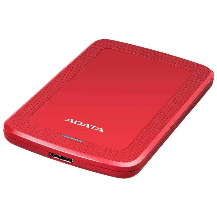 Disco Externo ADATA HV300, USB 3.2 Gen 1, Rojo