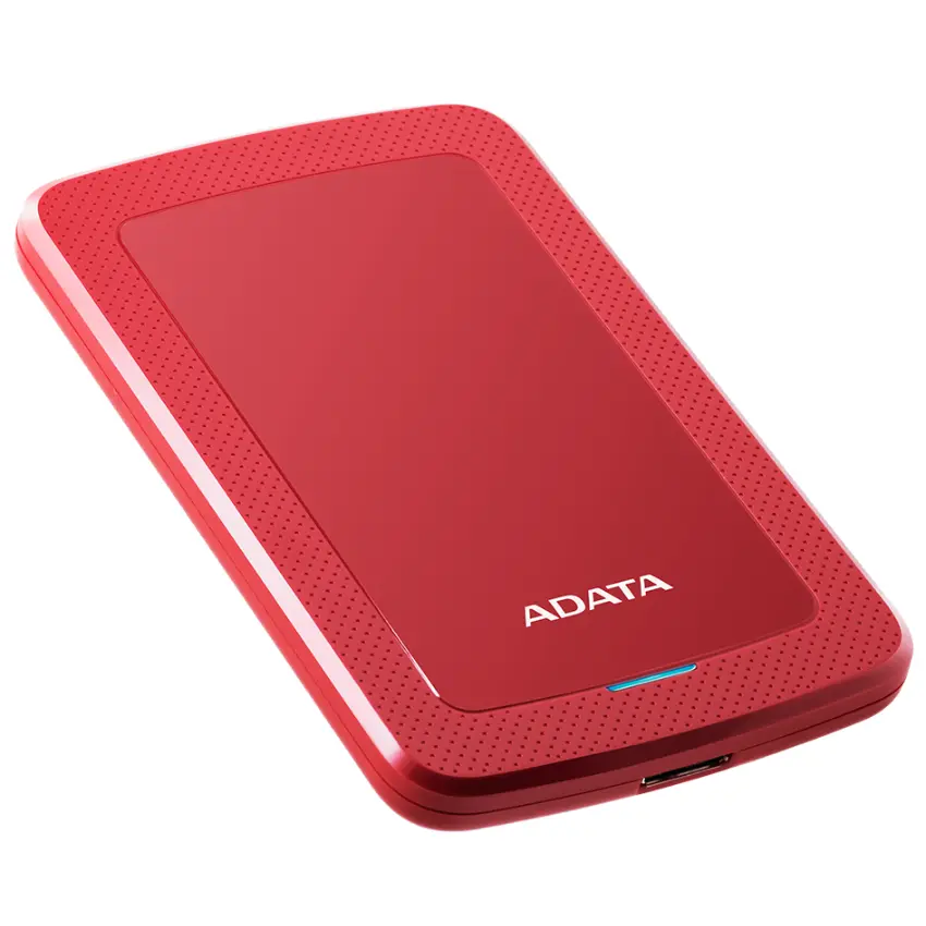 Disco Externo ADATA HV300, USB 3.2 Gen 1, Rojo