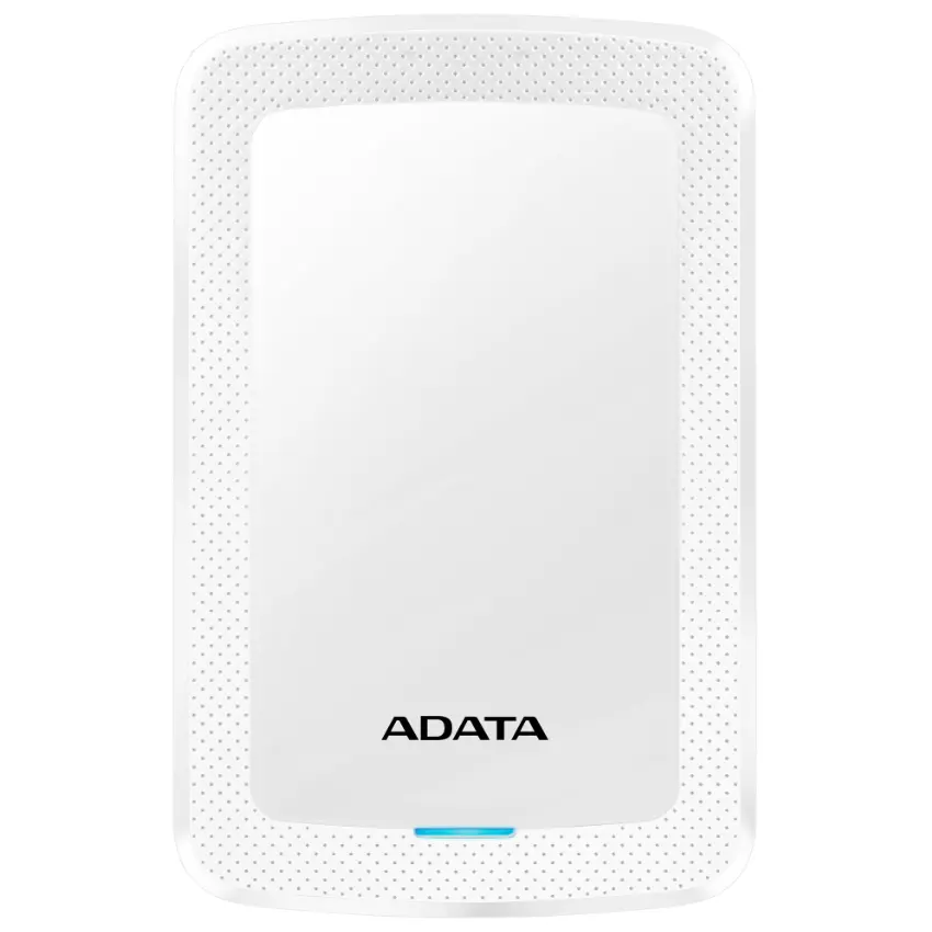 Disco Externo ADATA HV300, USB 3.2 Gen 1, Blanco Disco Externo ADATA HV300, USB 3.2 Gen 1, Blanco