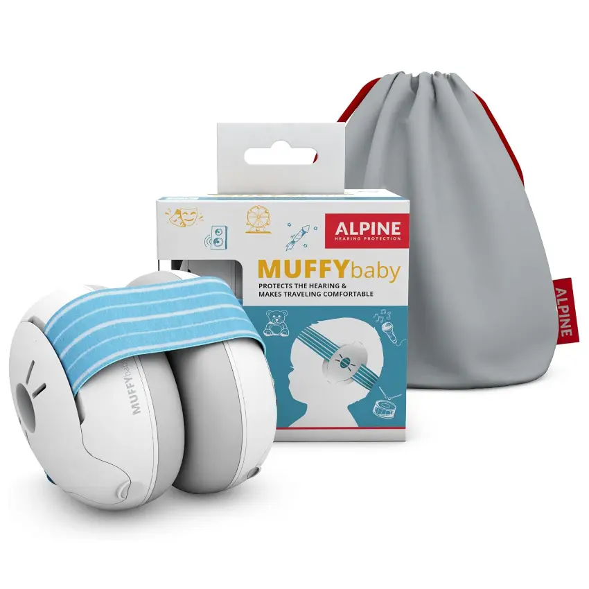 Protectores Auditivos Alpine Muffy Baby, Azul Protectores Auditivos Alpine Muffy Baby, Azul