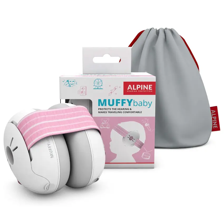 Protectores Auditivos Alpine Muffy Baby, Rosa Protectores Auditivos Alpine Muffy Baby, Rosa