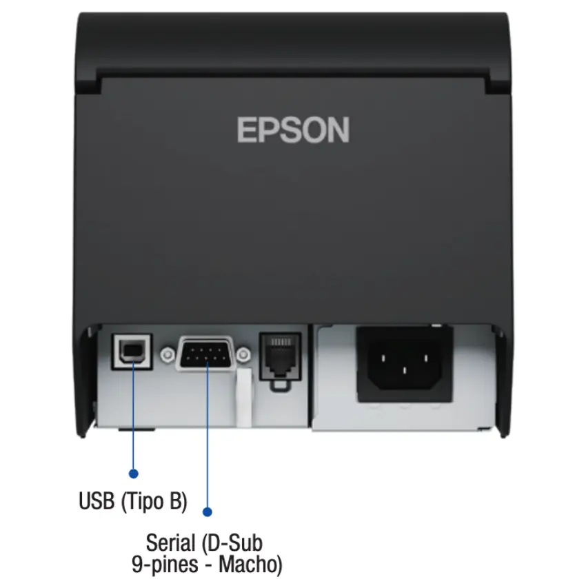 Impresora Térmica de Recibos Epson TM-T20IVL, USB, RS-232 Impresora Térmica de Recibos Epson TM-T20IVL, USB, RS-232