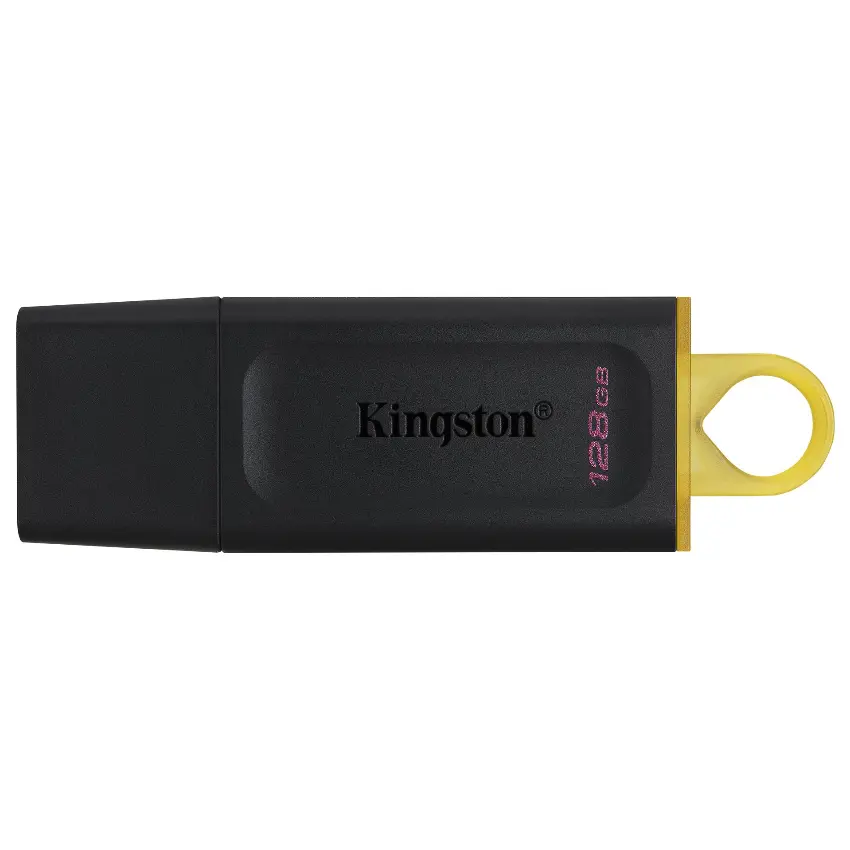 Pendrive Kingston DataTraveler Exodia, 128GB, USB 3.2 Gen 1, Negro/Amarillo Pendrive Kingston DataTraveler Exodia, 128GB, USB 3.2 Gen 1, Negro/Amarillo