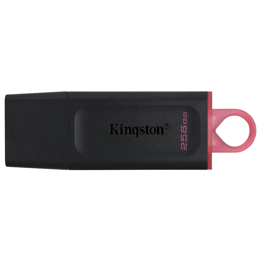Pendrive Kingston DataTraveler Exodia, 256GB, USB 3.2 Gen 1, Negro/Rosa Pendrive Kingston DataTraveler Exodia, 256GB, USB 3.2 Gen 1, Negro/Rosa