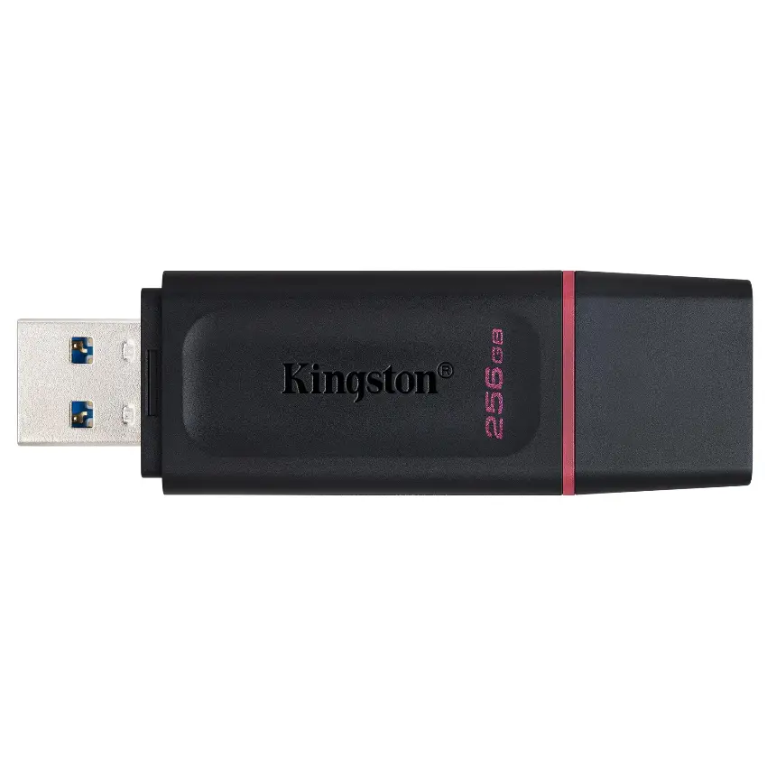 Pendrive Kingston DataTraveler Exodia, 256GB, USB 3.2 Gen 1, Negro/Rosa Pendrive Kingston DataTraveler Exodia, 256GB, USB 3.2 Gen 1, Negro/Rosa