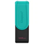 Pendrive Kingston DataTraveler Exodia S, 128GB, USB 3.2 Gen 1, Negro/Turquesa