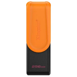 Pendrive Kingston DataTraveler Exodia S, 256GB, USB 3.2 Gen 1, Negro/Naranja