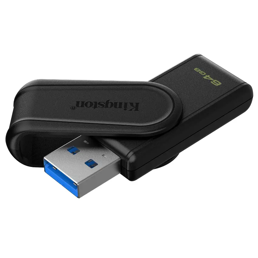 Pendrive Kingston DataTraveler Exodia S, 64GB, USB 3.2 Gen 1, Negro Pendrive Kingston DataTraveler Exodia S, 64GB, USB 3.2 Gen 1, Negro