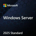 Microsoft Windows Server 2025 Standard, Español, 1PK, Sin DVD, DSP OEI