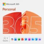 Microsoft 365 Personal, Español, Multilenguaje, 1 Usuario, Suscripción de 1 año, Licencia digital