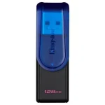 Pendrive Kingston DataTraveler Exodia S, 128GB, USB 3.2 Gen 1, Negro/Azul