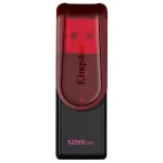 Pendrive Kingston DataTraveler Exodia S, 128GB, USB 3.2 Gen 1, Negro/Rojo