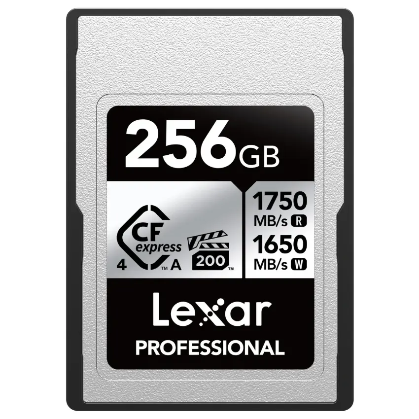 Tarjeta de Memoria Lexar SILVER CFexpress 4.0 tipo A de 64GB, VPG200 Tarjeta de Memoria Lexar SILVER CFexpress 4.0 tipo A de 64GB, VPG200