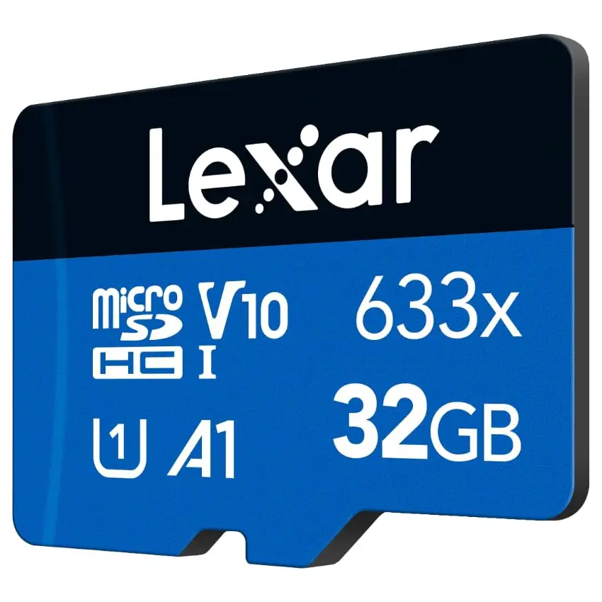 Tarjeta de Memoria microSDXC Lexar High-Performance 633x 32GB, UHS-I, U1, V10, A1, Clase 10 Tarjeta de Memoria microSDXC Lexar High-Performance 633x 32GB, UHS-I, U1, V10, A1, Clase 10