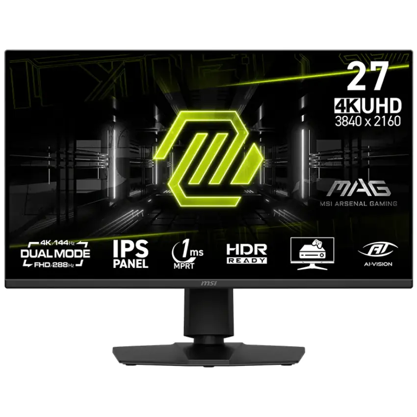 Monitor MSI MAG 275UPD E14, 27", IPS, 144Hz, 3840x2160, 1ms, DisplayPort, HDMI, FreeSync Premium Monitor MSI MAG 275UPD E14, 27", IPS, 144Hz, 3840x2160, 1ms, DisplayPort, HDMI, FreeSync Premium