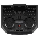 Torre de Sonido LG XBOOM OK99M, Woofer 12", Potencia 2000W, Karaoke Star, Luces LED, DJ Partylink, Bluetooth, Negro