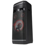 Torre de Sonido LG XBOOM OK99M, Woofer 12", Potencia 2000W, Karaoke Star, Luces LED, DJ Partylink, Bluetooth, Negro