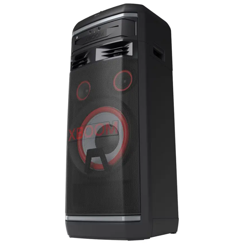 Torre de Sonido LG XBOOM OK99M, Woofer 12", Potencia 2000W, Karaoke Star, Luces LED, DJ Partylink, Bluetooth, Negro Torre de Sonido LG XBOOM OK99M, Woofer 12", Potencia 2000W, Karaoke Star, Luces LED, DJ Partylink, Bluetooth, Negro