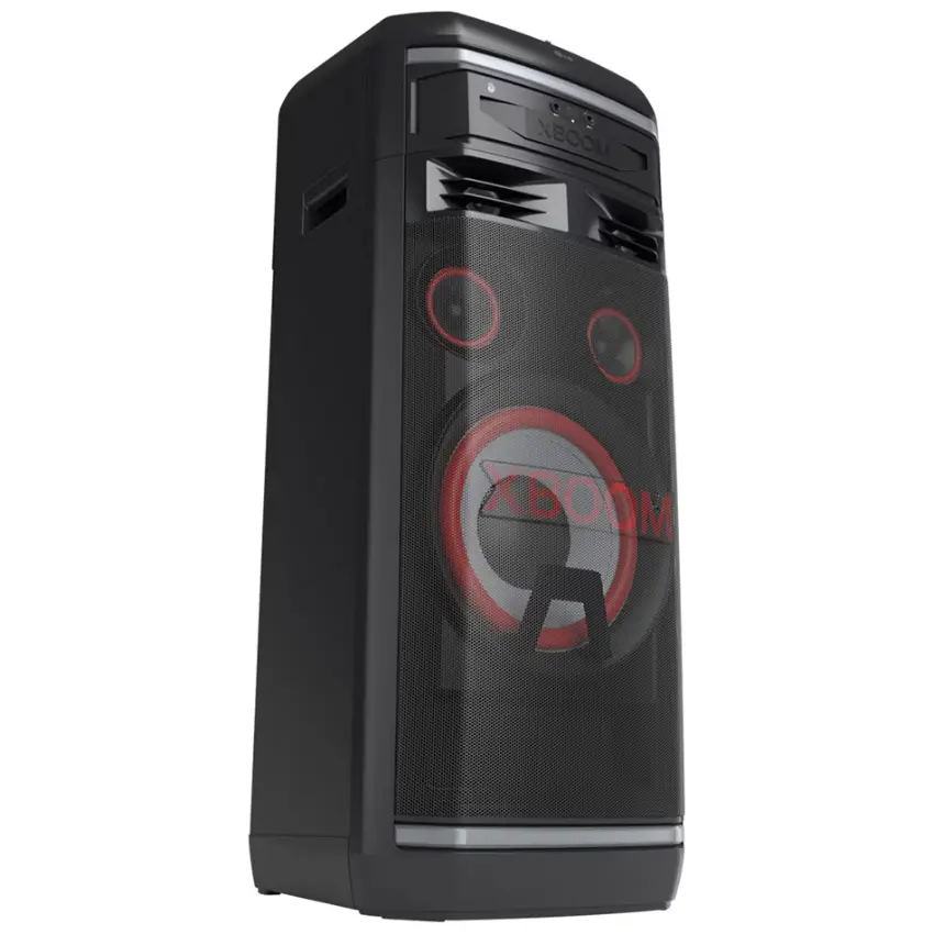 Torre de Sonido LG XBOOM OK99M, Woofer 12", Potencia 2000W, Karaoke Star, Luces LED, DJ Partylink, Bluetooth, Negro Torre de Sonido LG XBOOM OK99M, Woofer 12", Potencia 2000W, Karaoke Star, Luces LED, DJ Partylink, Bluetooth, Negro