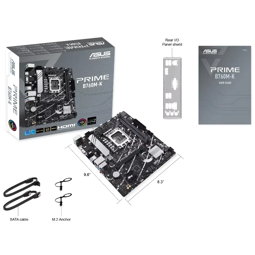 Motherboard ASUS PRIME B760M-K, Socket 1700
