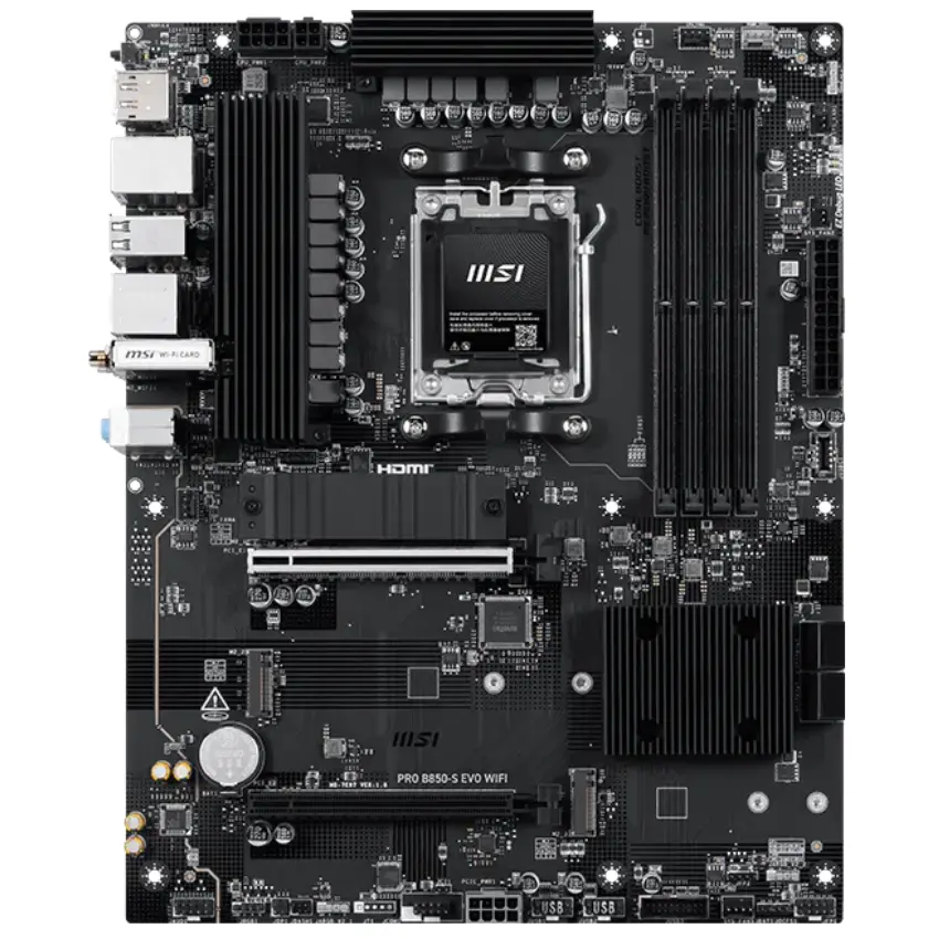 Motherboard MSI PRO B850-S EVO WIFI, Socket AM5