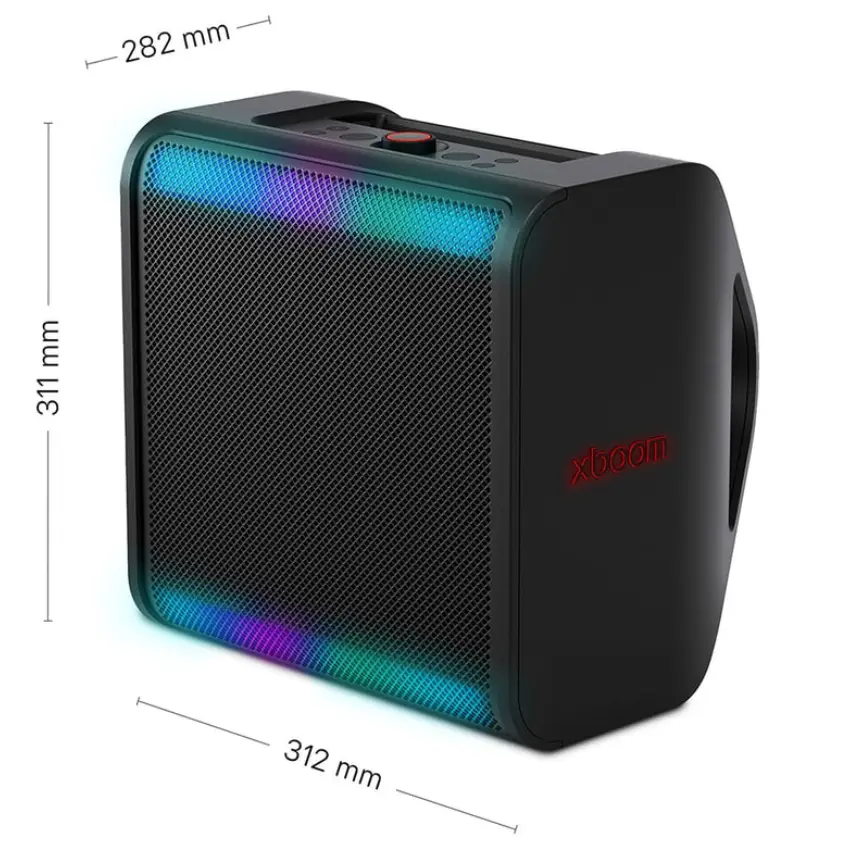 Altavoz Portátil a Batería LG xboom Stage 301 by will.i.am, Woofer 6.5", Potencia 120W, Karaoke, Luces LED, Efectos de DJ, Bluetooth, Negro Altavoz Portátil a Batería LG xboom Stage 301 by will.i.am, Woofer 6.5", Potencia 120W, Karaoke, Luces LED, Efectos de DJ, Bluetooth, Negro