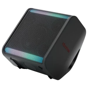 Altavoz Portátil a Batería LG xboom Stage 301 by will.i.am, Woofer 6.5", Potencia 120W, Karaoke, Luces LED, Efectos de DJ, Bluetooth, Negro