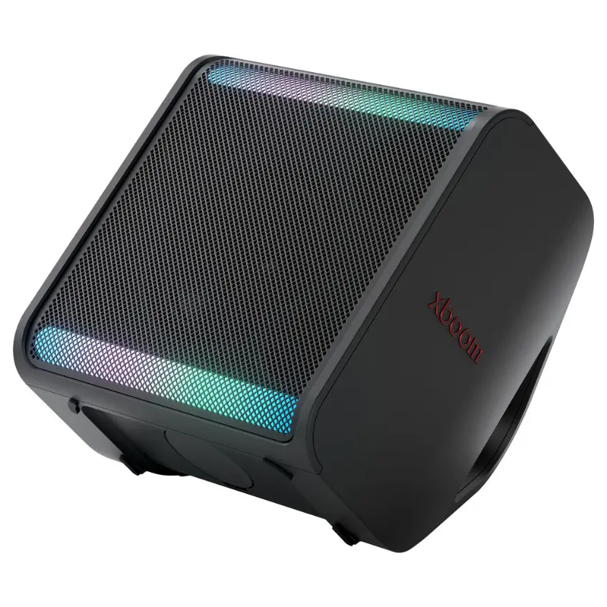 Altavoz Portátil a Batería LG xboom Stage 301 by will.i.am, Woofer 6.5", Potencia 120W, Karaoke, Luces LED, Efectos de DJ, Bluetooth, Negro Altavoz Portátil a Batería LG xboom Stage 301 by will.i.am, Woofer 6.5", Potencia 120W, Karaoke, Luces LED, Efectos de DJ, Bluetooth, Negro