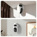 Cámara de Seguridad Wi-Fi TP-Link Tapo C245D, 2K, 3 MP, Doble lente, Pan / Tilt, Visión nocturna, Interior