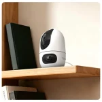 Cámara de Seguridad Wi-Fi TP-Link Tapo C245D, 2K, 3 MP, Doble lente, Pan / Tilt, Visión nocturna, Interior