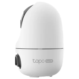 Cámara de Seguridad Wi-Fi TP-Link Tapo C245D, 2K, 3 MP, Doble lente, Pan / Tilt, Visión nocturna, Interior