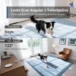 Cámara de Seguridad Wi-Fi TP-Link Tapo C245D, 2K, 3 MP, Doble lente, Pan / Tilt, Visión nocturna, Interior