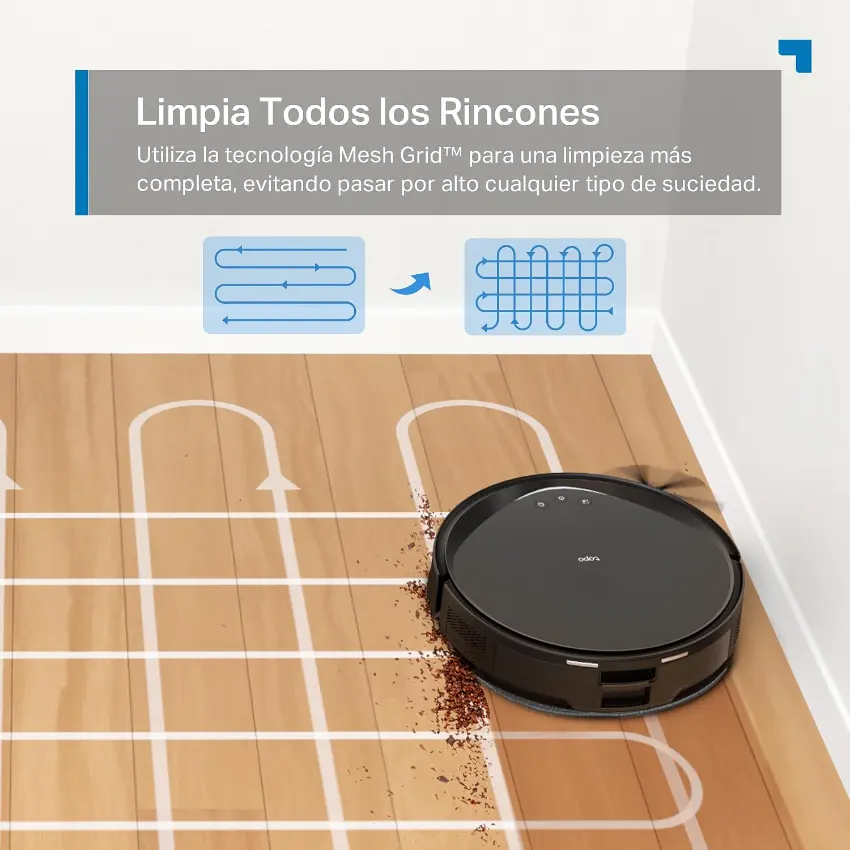 Aspiradora Robot 4 en 1 TP-Link Tapo RV20 Max Plus, Con Trapeador + Base de Autovaciado, WiFi, Mapeo Inteligente Aspiradora Robot 4 en 1 TP-Link Tapo RV20 Max Plus, Con Trapeador + Base de Autovaciado, WiFi, Mapeo Inteligente
