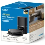 Aspiradora Robot 4 en 1 TP-Link Tapo RV20 Max Plus, Con Trapeador + Base de Autovaciado, WiFi, Mapeo Inteligente