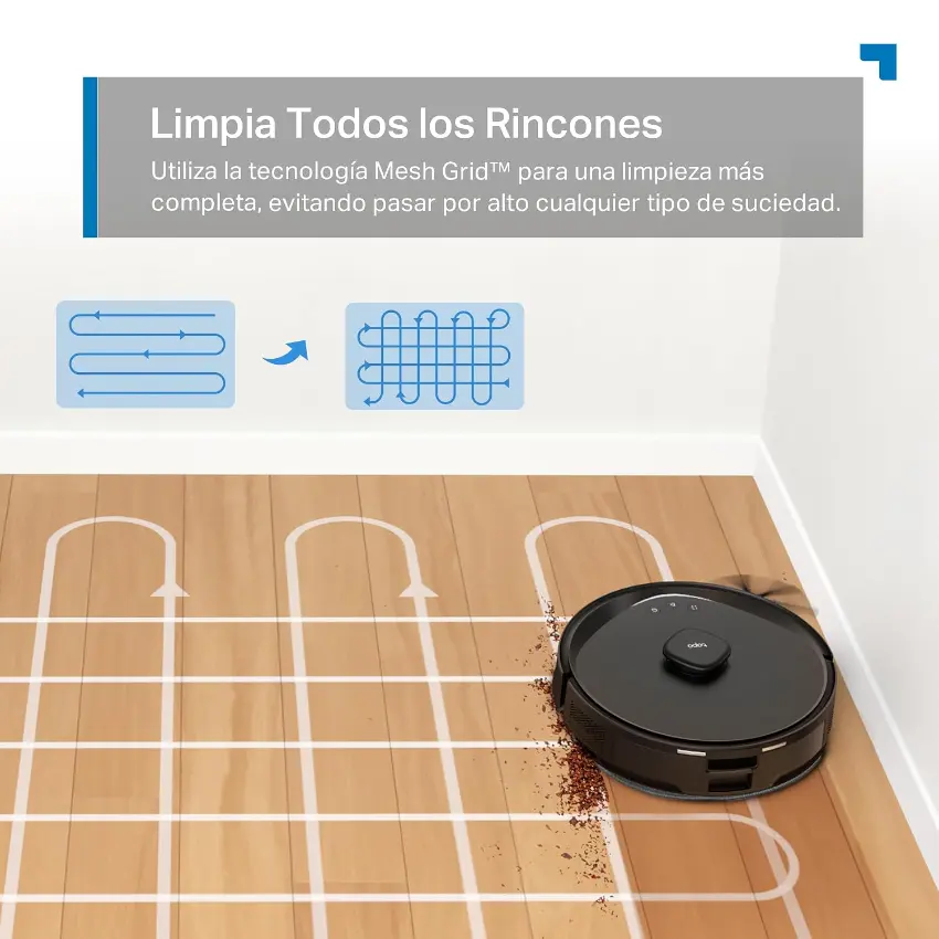 Aspiradora Robot 4 en 1 TP-Link Tapo RV30 Max Plus, Con Trapeador + Base de Autovaciado, WiFi, Mapeo Inteligente Aspiradora Robot 4 en 1 TP-Link Tapo RV30 Max Plus, Con Trapeador + Base de Autovaciado, WiFi, Mapeo Inteligente